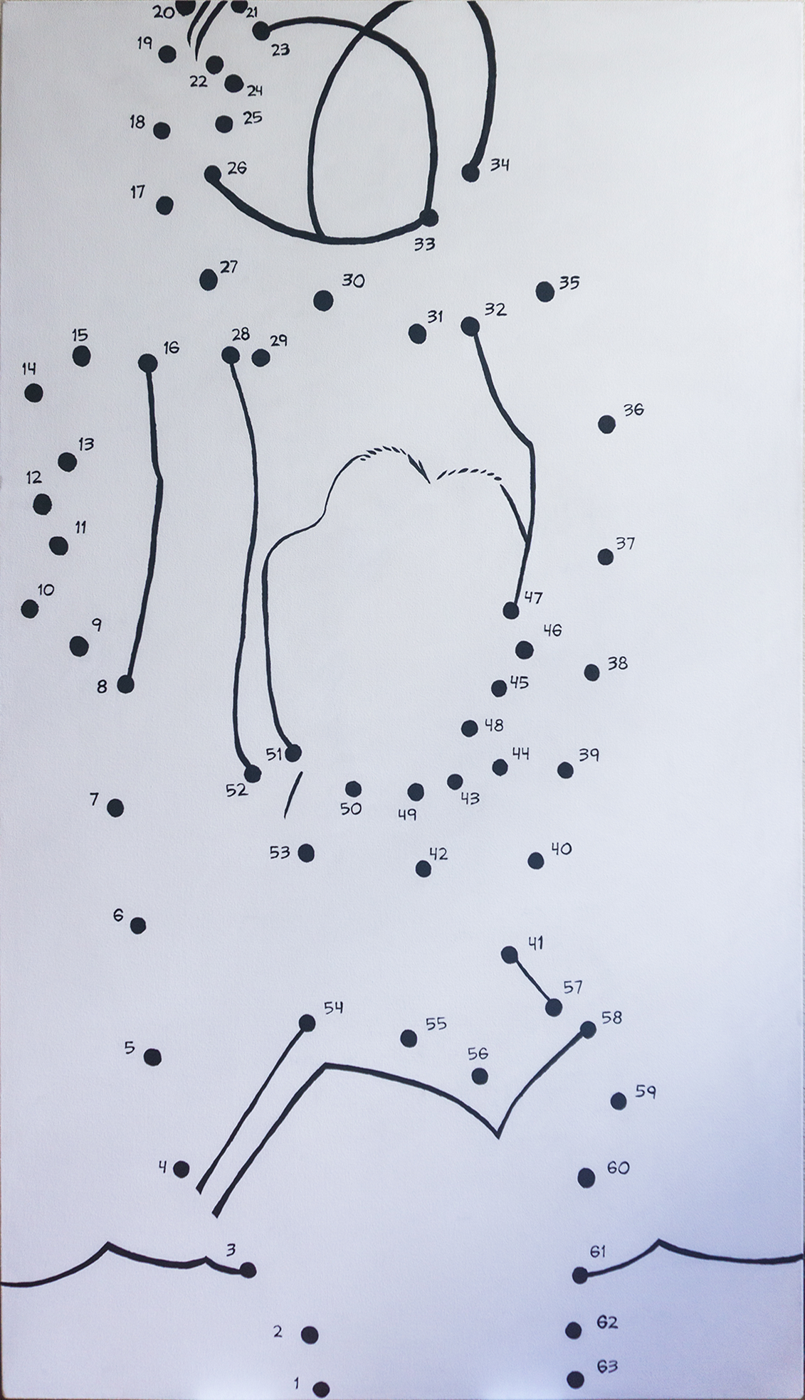 Connect the Dots, 2019 | Oil on Canvas | 60" x 36"