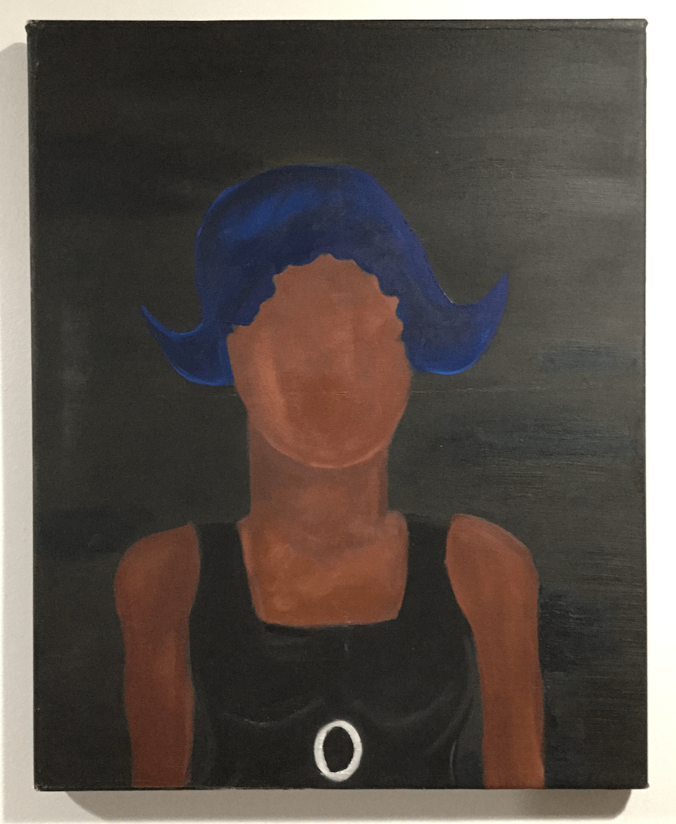 Little Black Dress, 2017-2019 | Oil on Canvas | 20" x 16"